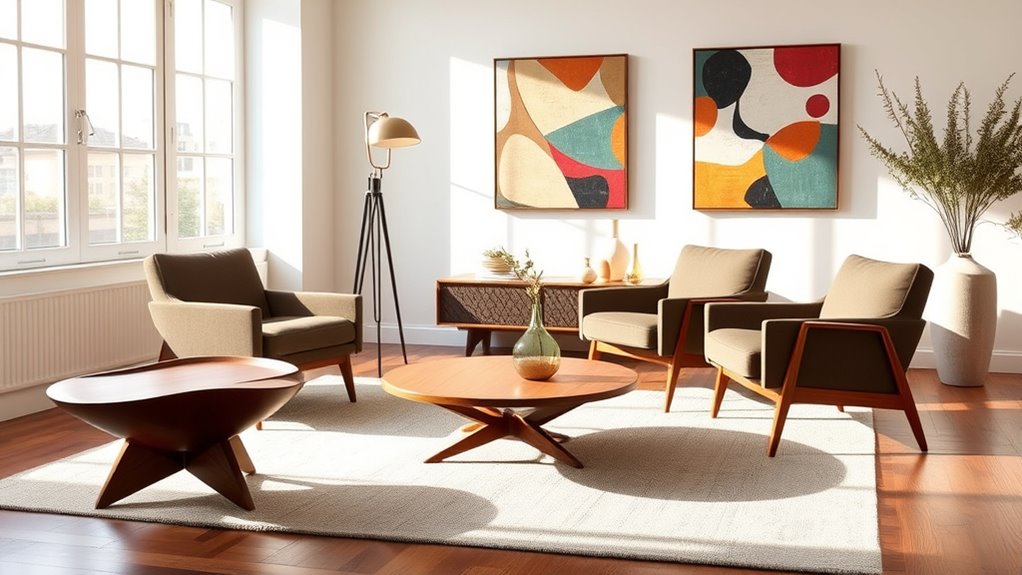 mid century modern decor