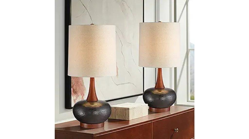 mid century modern table lamps