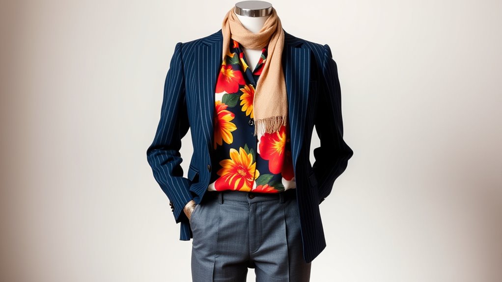 mix bold with subtle