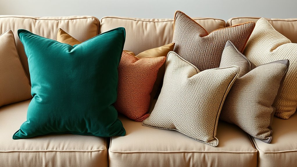 mix textures for visual interest