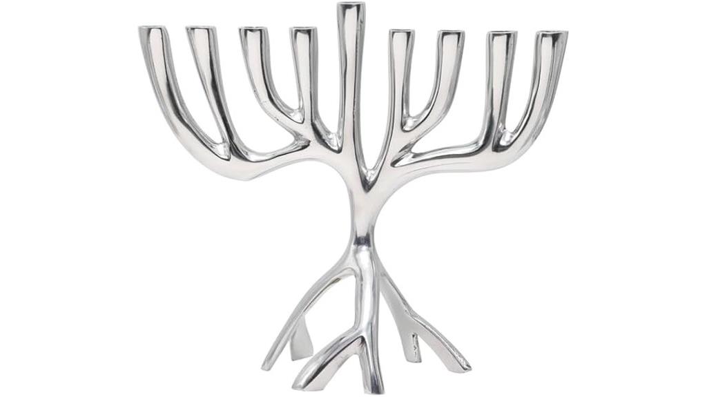 modern tree of life menorah