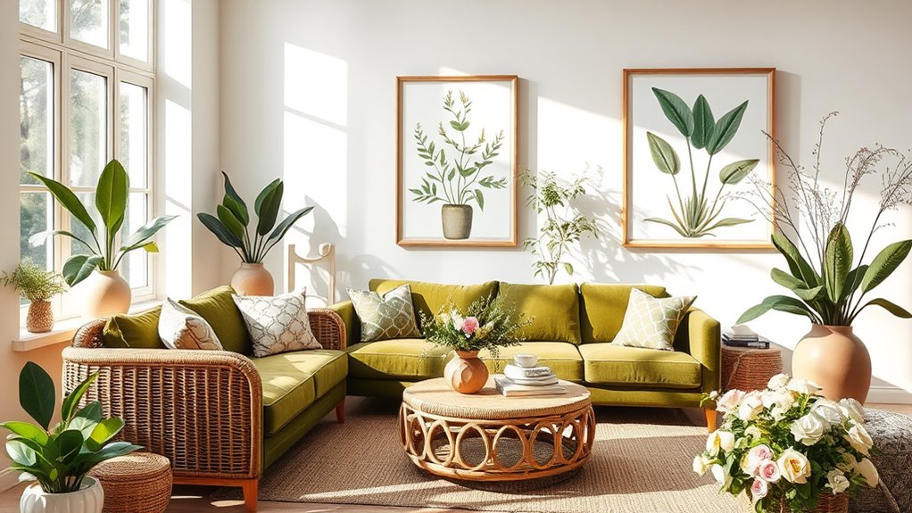 nature inspired rustic decor