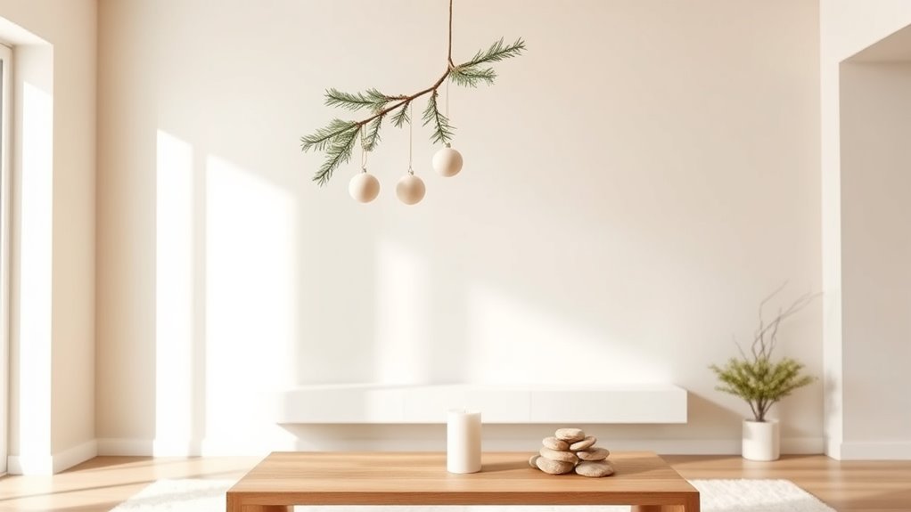 neutral elegant holiday decor