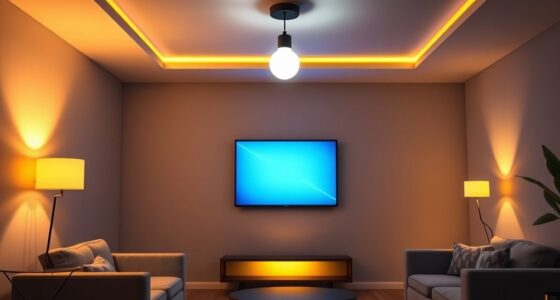 optimal lighting for rooms