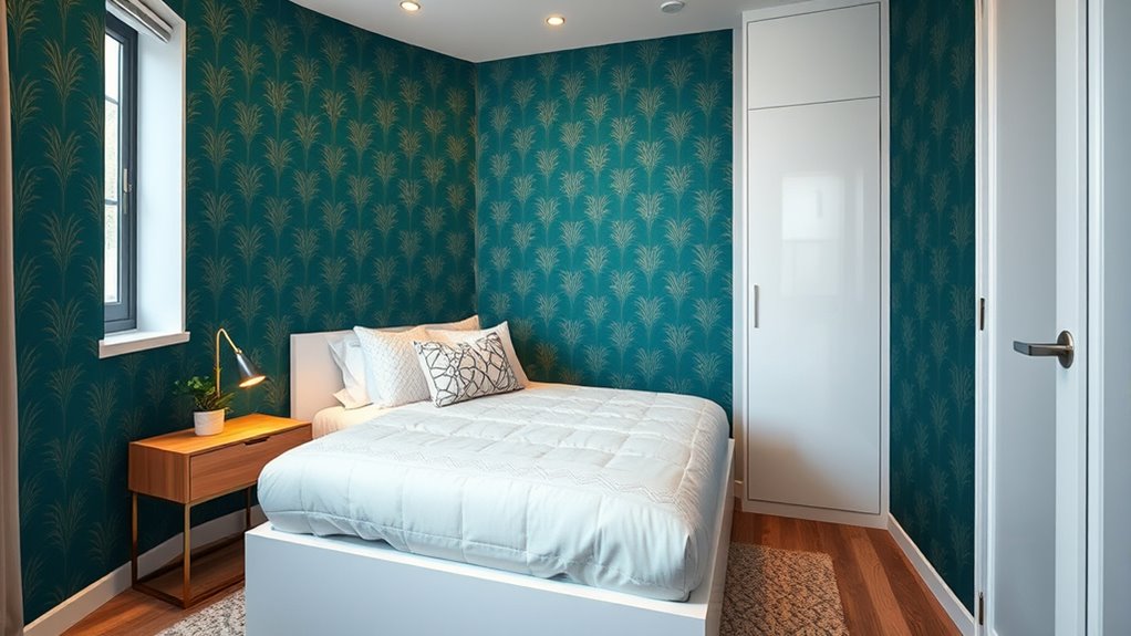 optimize small bedroom space