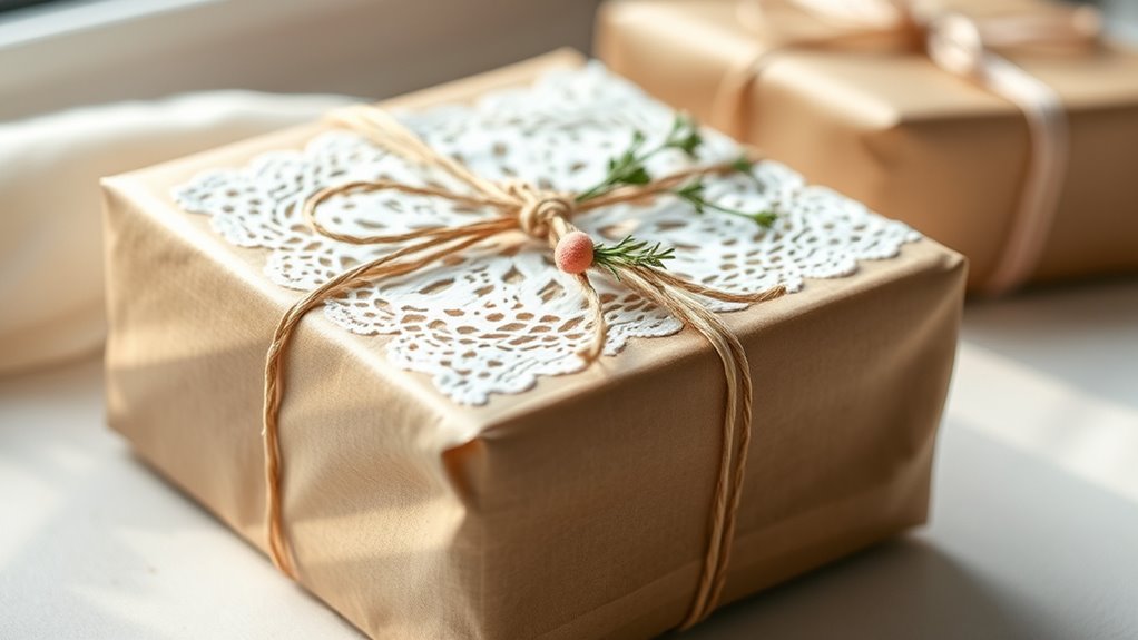 personalized eco friendly gift wrapping
