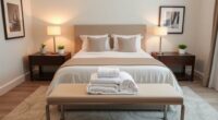 prepare comfortable guest accommodation