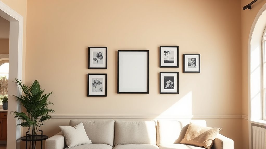 proper wall art hanging