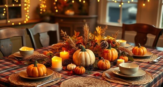 quick last minute thanksgiving decor