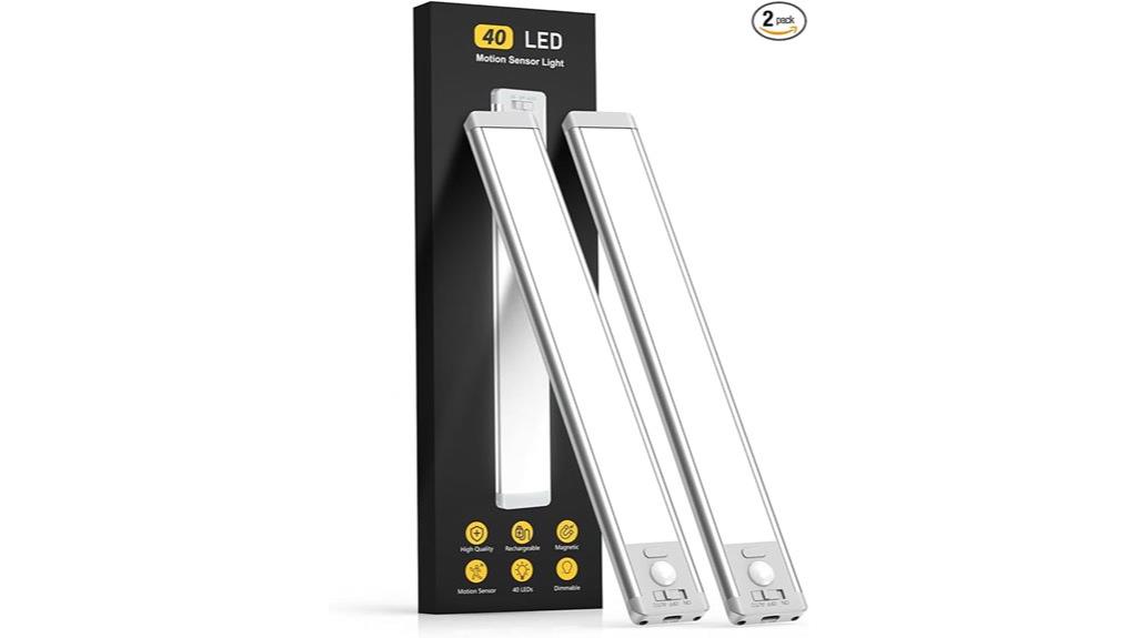 rechargeable 10 inch magnetic closet lights
