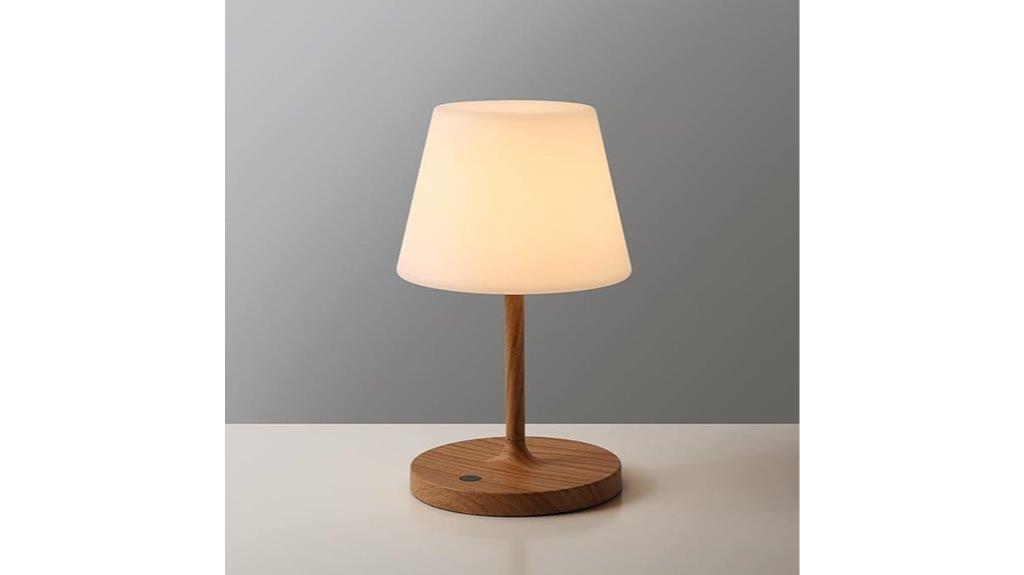 rechargeable waterproof dimmable lamp