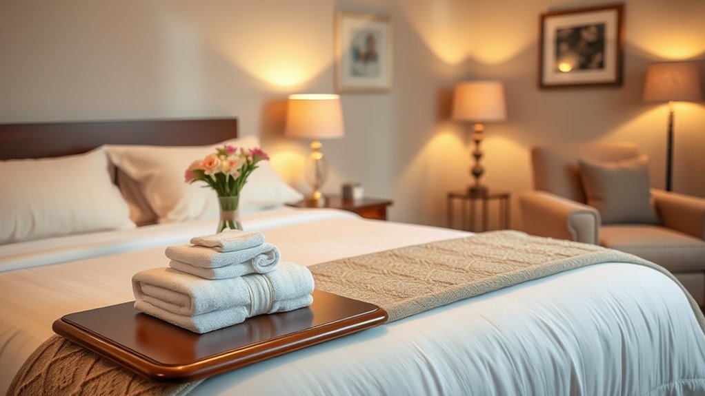 regular guest room maintenance