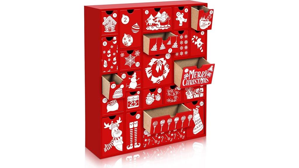 reusable christmas advent calendar