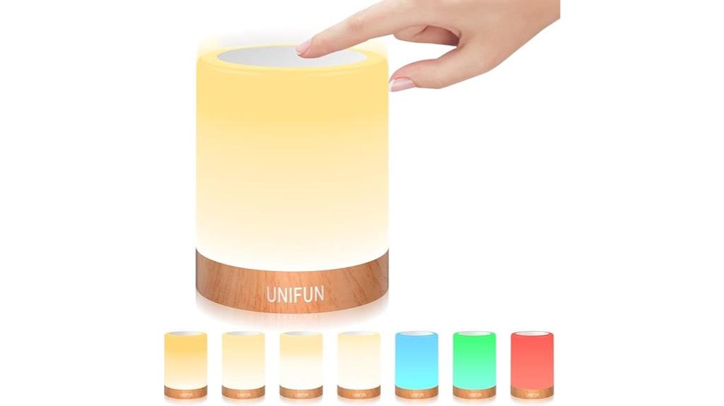 rgb touch lamp