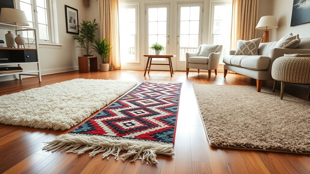 rug selection for rooms