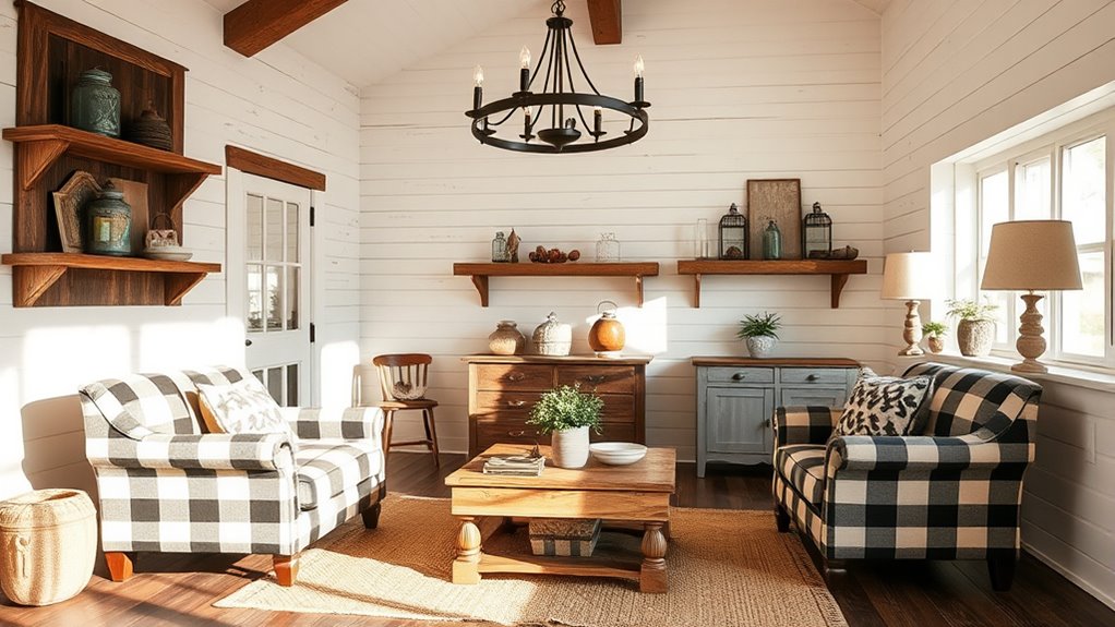 rustic farmhouse lighting ideas
