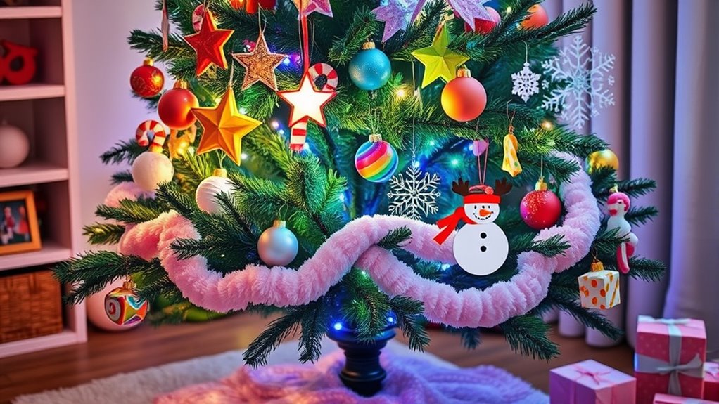 safe creative tree decorating