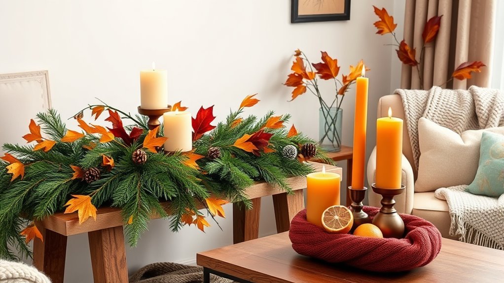 seasonal centerpiece and decor updates