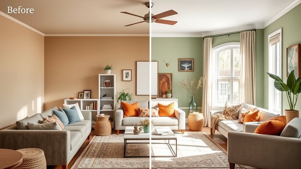 select colors and inspiration