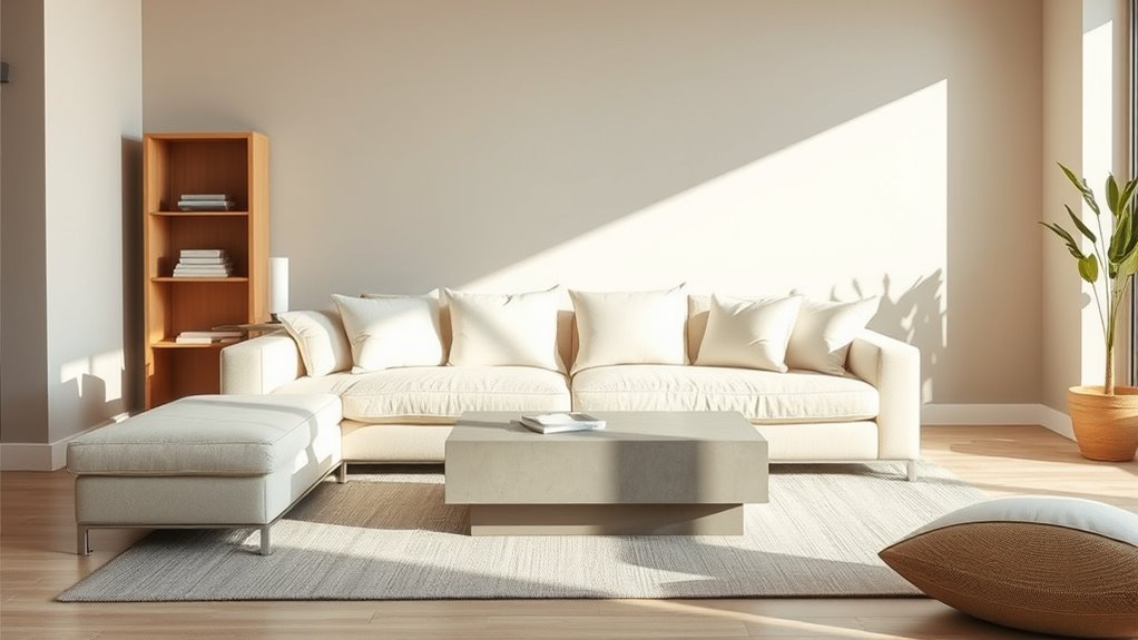 serene neutral color scheme