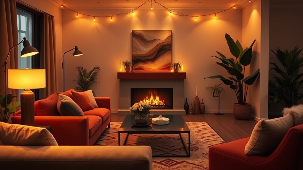 smart ambient lighting control