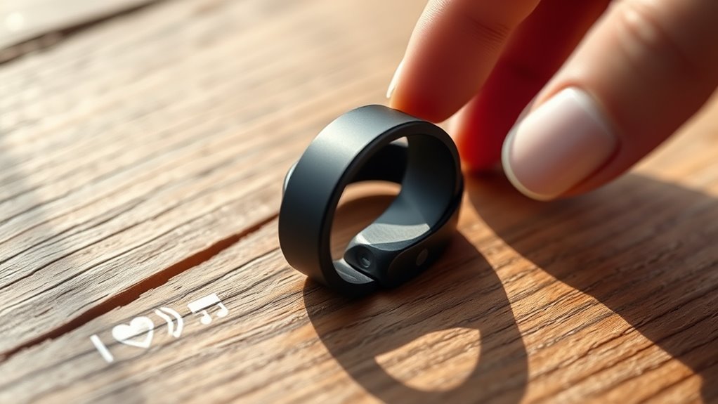 smart ring fitness features