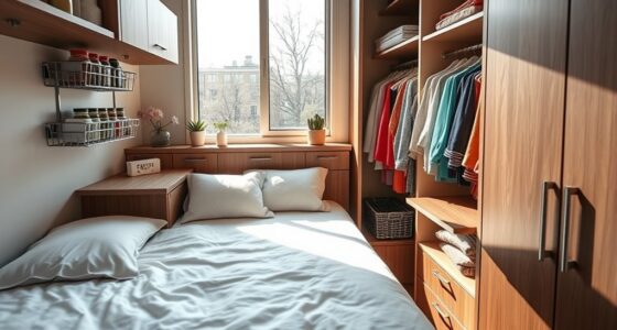 smart tiny apartment storage