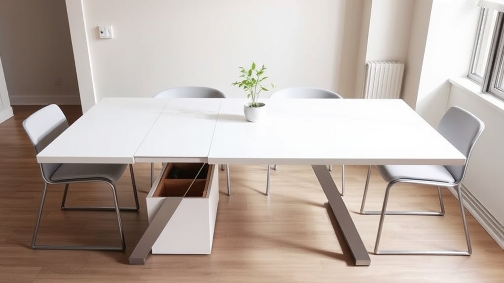 space saving multi use furniture