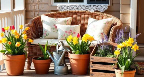 spring porch decorating ideas