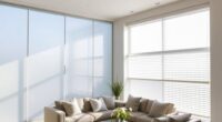 stylish light filtering window privacy