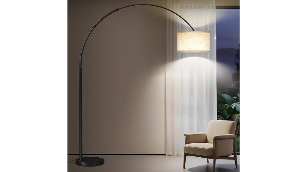 tall living room floor lamp