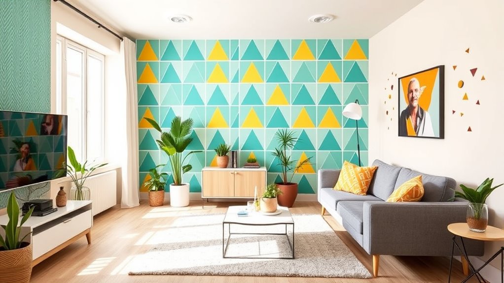 temporary decorative wall coverings