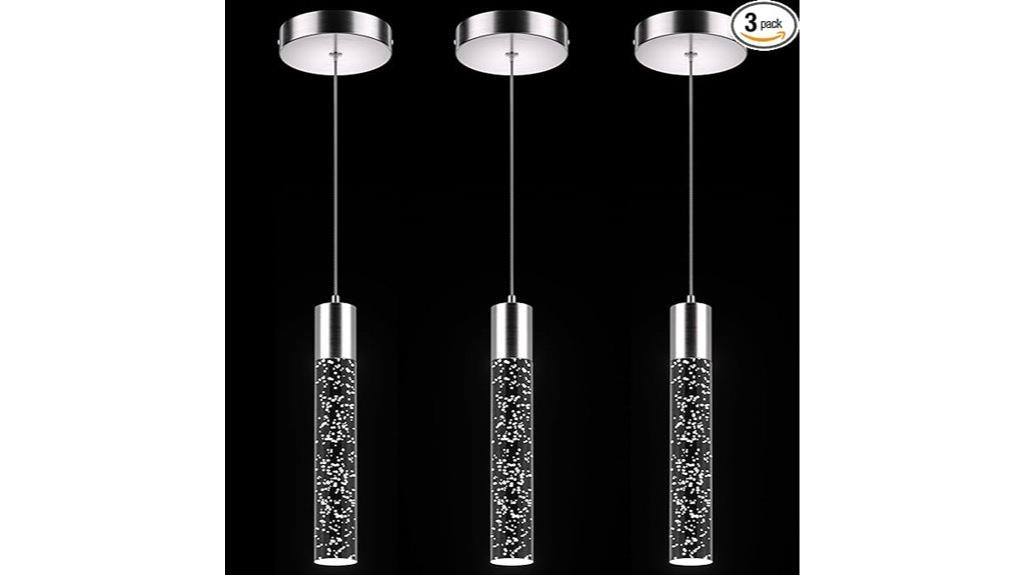 three pack kitchen pendant lights