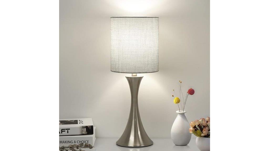 three way dimmable touch lamp
