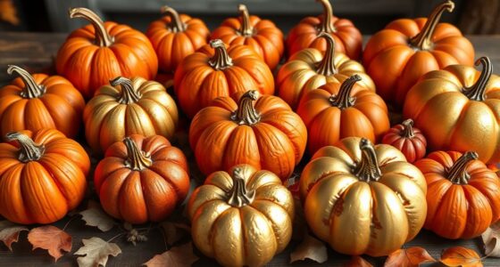 top faux pumpkins for fall