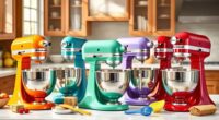 top kitchenaid mixer colors