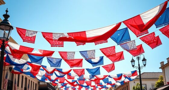 top patriotic bunting banners