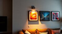 top picture lights for wall art