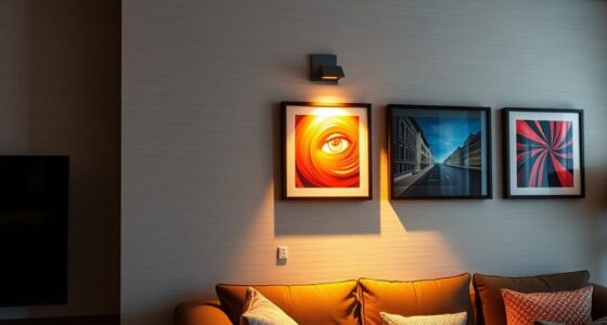 top picture lights for wall art