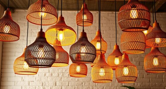top rattan pendant light guide
