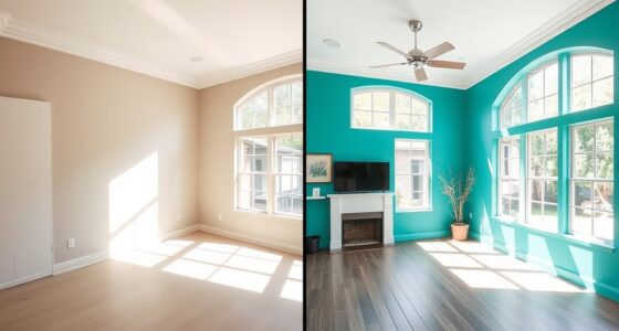 transform rooms with paint