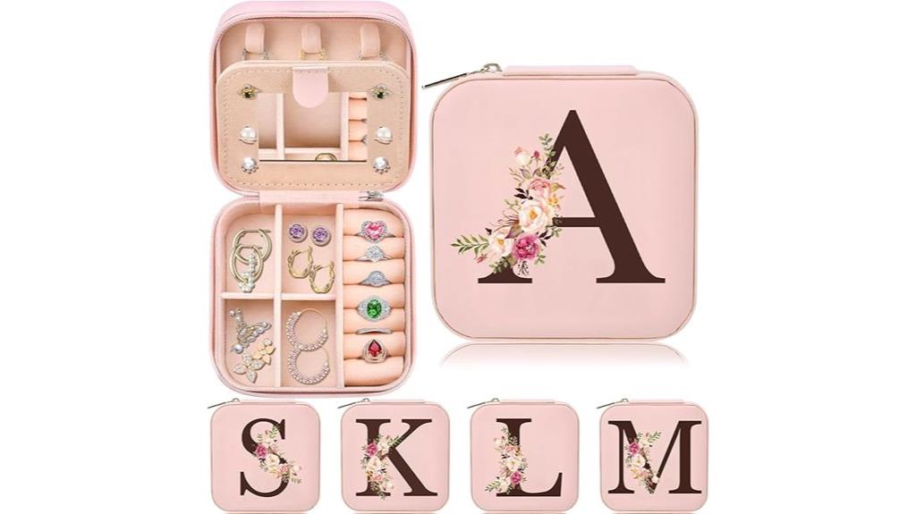 travel jewelry organizer case