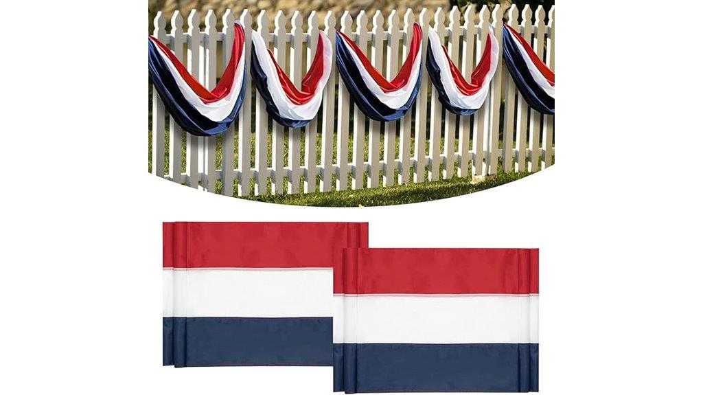 two pack outdoor flags