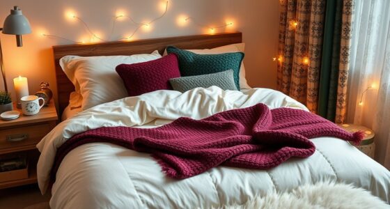 warm inviting bedroom decor