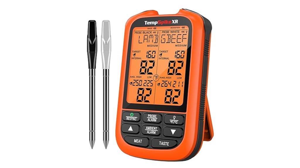 wireless dual probe thermometer