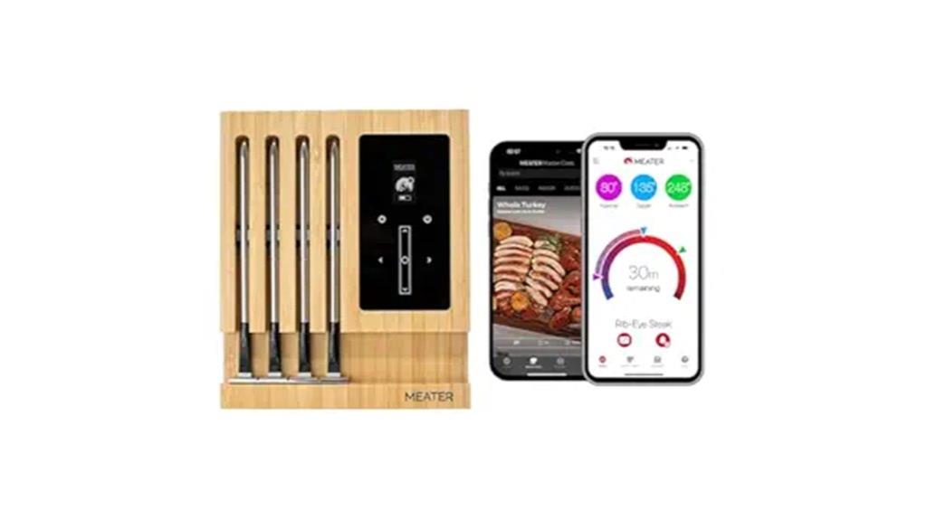 wireless meat thermometer block