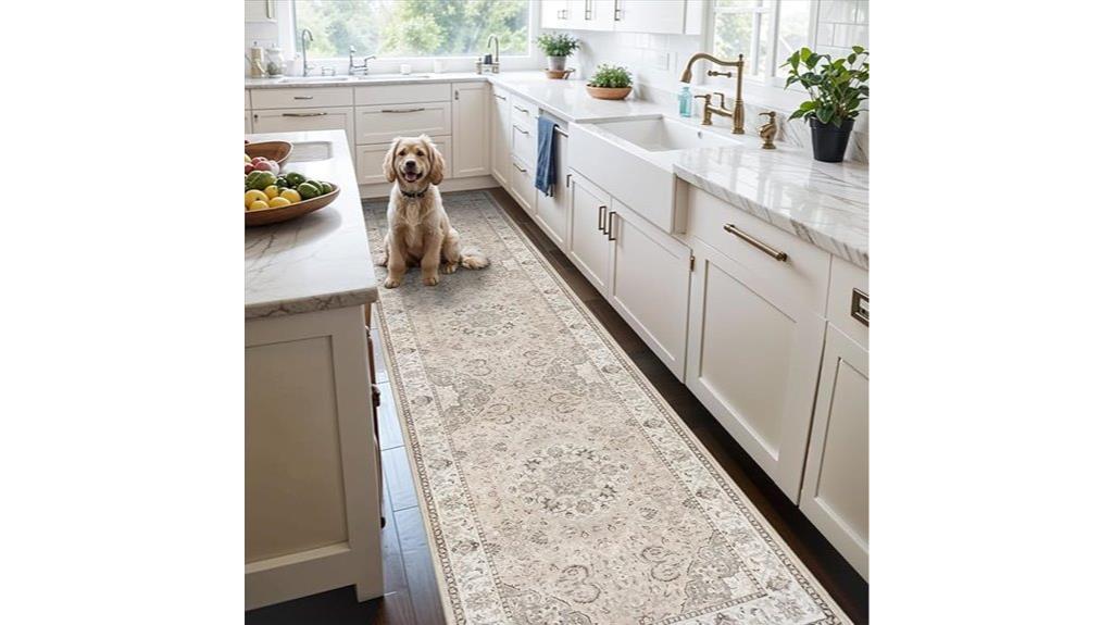 2x10 washable hallway rug