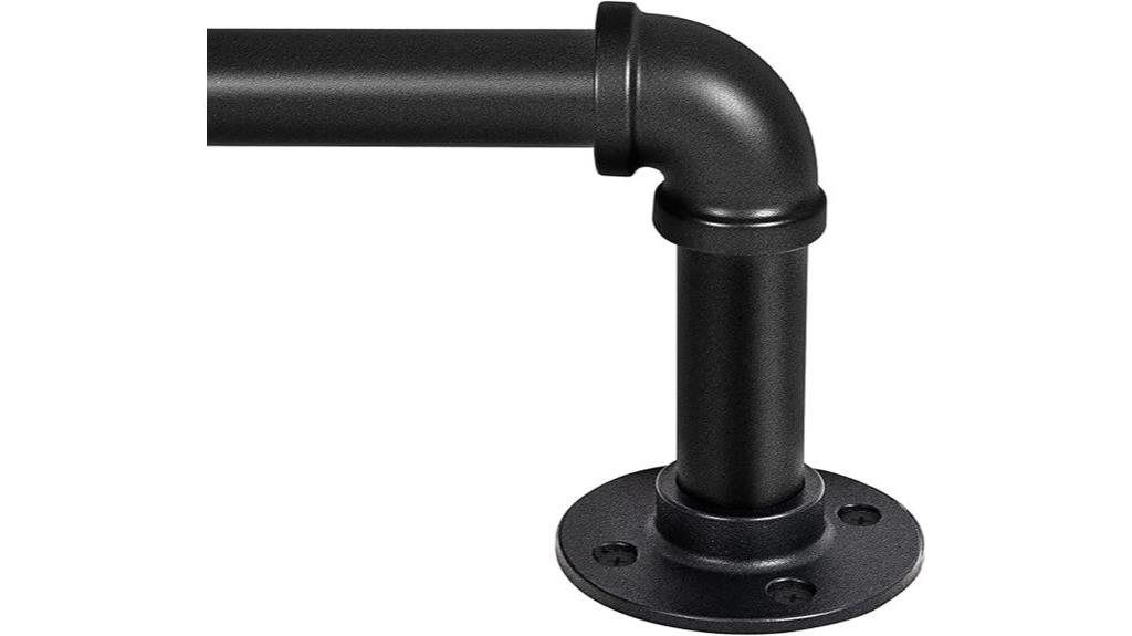 adjustable industrial curtain rod