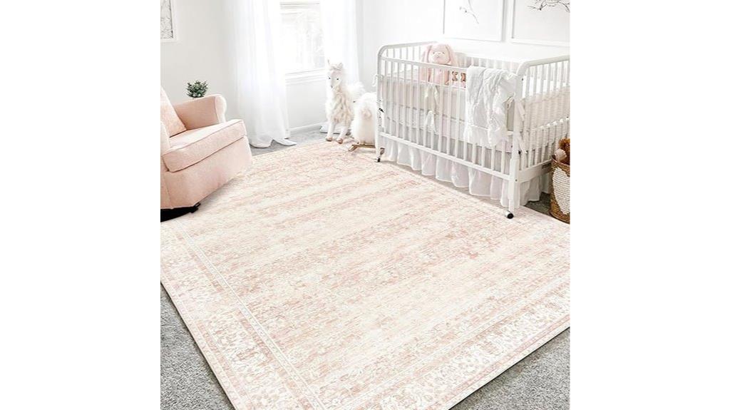 baby girl nursery rug