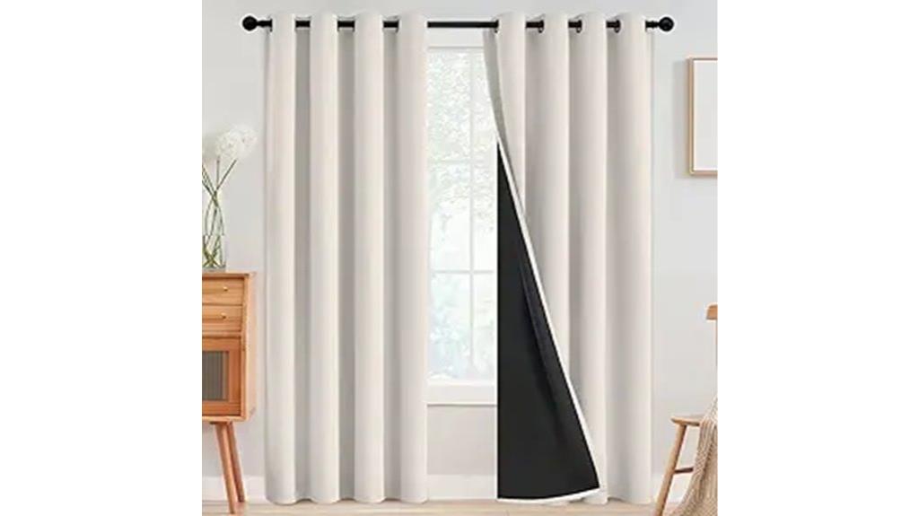 blackout bedroom curtain panels